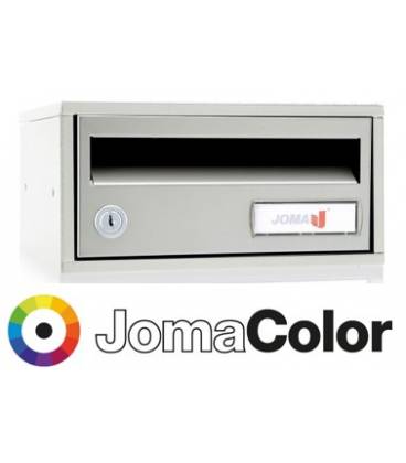 Buzón Joma, Indico h2425- 82344UCP- Cuerpo y Puerta en acero electrocincado Todo JomaColor