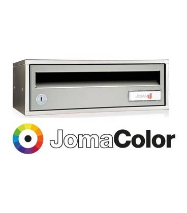 Buzón Joma, Indico h3425- 82314UCP- Cuerpo y puerta en acero electrocincado, Todo JomaColor, color a elegir.