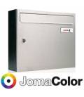Buzón Kompact V360-81111- cuerpo y puerta en acero electrocincado, color todo JomaColor, para exterior e interior