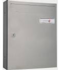 Buzón Joma, kompact Push V270- 83208, cuerpo y puerta de acero electrocincado color todo Plata