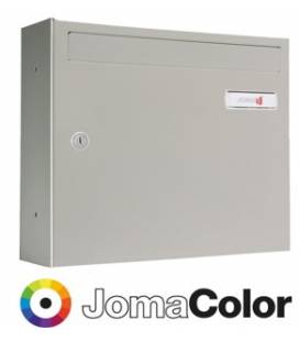 Buzón Joma, kompact Push V360- 24646, cuerpo y puerta de acero electrocincado color JomaColor (color a elegir)