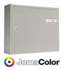 Buzón Joma, kompact Push V360- 24646, cuerpo y puerta de acero electrocincado color JomaColor (color a elegir)