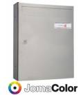 Buzón Joma, kompact Push V270- 24645, cuerpo y puerta de acero electrocincado color todo JomaColor (color a elegir)