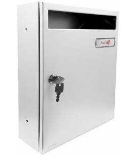 Buzón Joma- Modelo Wall V270- 81126, con cuerpo y puerta en acero electrocincado BLANCO