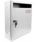 Buzón Joma- Modelo Wall V270- 81126, con cuerpo y puerta en acero electrocincado BLANCO