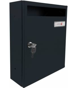 buzón Joma, Modelo Wall V270-81129- cuerpo y puerta de acero electrocincado ANTRACITA