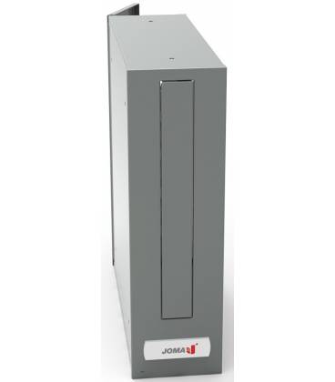 Buzón Joma, Vitoria DC- 21062- Con cuerpo y puerta de acero electrocincado color PLATA