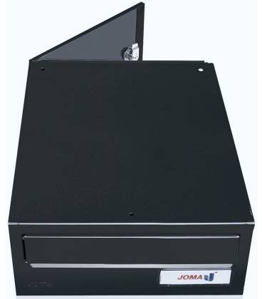 Buzón joma Kompact DC 270 - 77125 - Con cuerpo y puerta de acero electrocincado color ANTRACITA