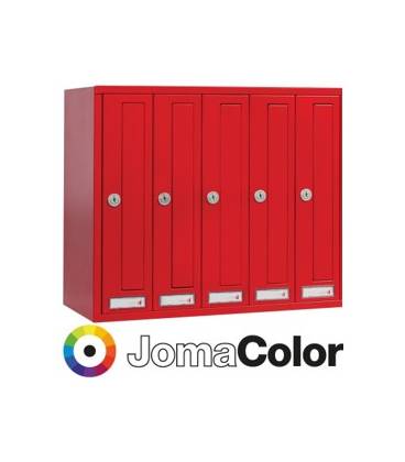 Buzón Cosmos Push 320- 24577- cuerpo y puerta en acero electrocincado Todo JomaColor (color a elegir)