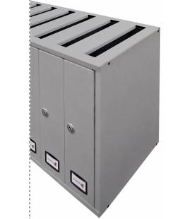 Buzón Joma, Cosmos Top- 71133- con cuerpo y puerta en acero electrocincado TODO PINTURA INOX (antihuellas), formato libro