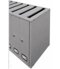 Buzón Joma, Cosmos Top- 71133- con cuerpo y puerta en acero electrocincado TODO PINTURA INOX (antihuellas), formato libro