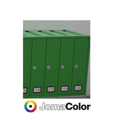 Buzón Joma, Cosmos Top -71213- Con cuerpo y puerta en acero electrocincado JomaColor / JomaColor, color a elegir. Carga Sup.