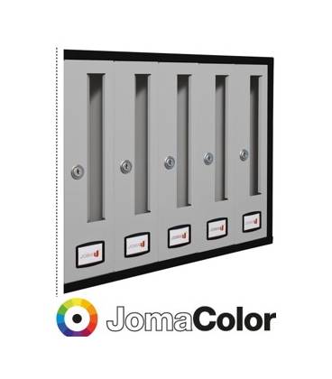 buzón Joma- Cosmos Front -71215- Carga Frontal, Con cuerpo en acero electrocincado JOMACOLOR (color a elegir)