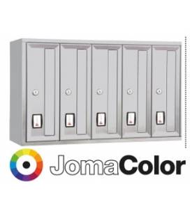 Buzón Joma Hybrid Push - HYBR-9900-01- Con cuerpo y puerta en acero electrocincado JOMACOLOR- (color a elegir)