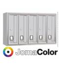 Buzón Joma Hybrid Push - HYBR-9900-01- Con cuerpo y puerta en acero electrocincado JOMACOLOR- (color a elegir)