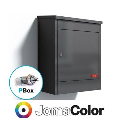 Buzón Joma EVEREST MINI PBOX-19214- Con cuerpo y puerta en acero electrocincado JomaColor- (color a elegir)