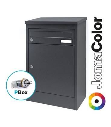 Buzones Joma K2 PBox-19232- Con cuerpo y puerta en acero electrocincado JomaColor, apto para el interior y exterior.