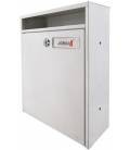 Buzones Joma, EVO 10- 24857- con cuerpo y puerta en acero electrocincado BLANCO-BLANCO, apto para interior.