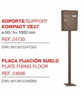 Placa Fijación P/ atornillar a suelo VE27- VE36- 24698