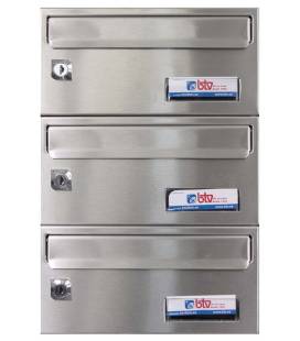 BARAJAS - 30337 - Negro / Inox Mate G3