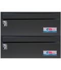 Barajas btv Barajas 26720, cuerpo acero negro pintado y puerta acero inoxidable color Negro g2, apto para el interior