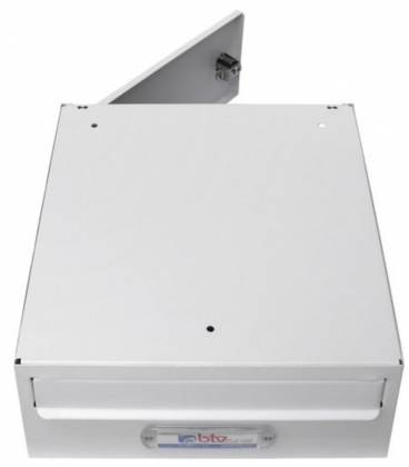Buzones Btv, Moncayo (doble acceso) 03520- cuerpo de acero pintado Negro y puerta de acero galvanizado pintado Negro Buzones Bt