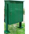 Buzones Pluridomiciliario BCP 36 Puertas - 11088- Con cuerpo y puerta de color VERDE- (Puertas Ciegas)