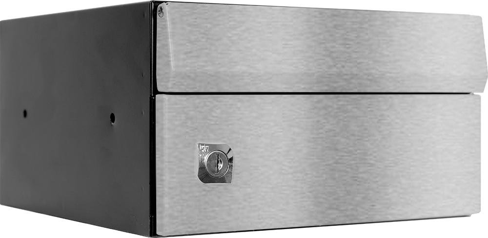 buzon-btv-duomo-16451-cuerpo-acero-pintado-negro-puerta-acero-inoxidable-inox-mate