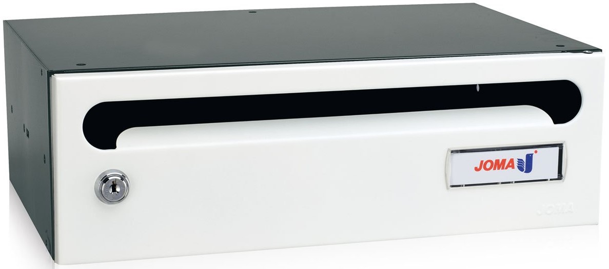 buzon-joma-hall-23-03417-cuerpo-en-acero-electrocincado-negro-puerta-acero-electrocincado-blanco