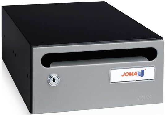 buzon-joma-hall-24-03281-cuerpo-acero-electrocincado-negro-puerta-acero-electrocincado-plata