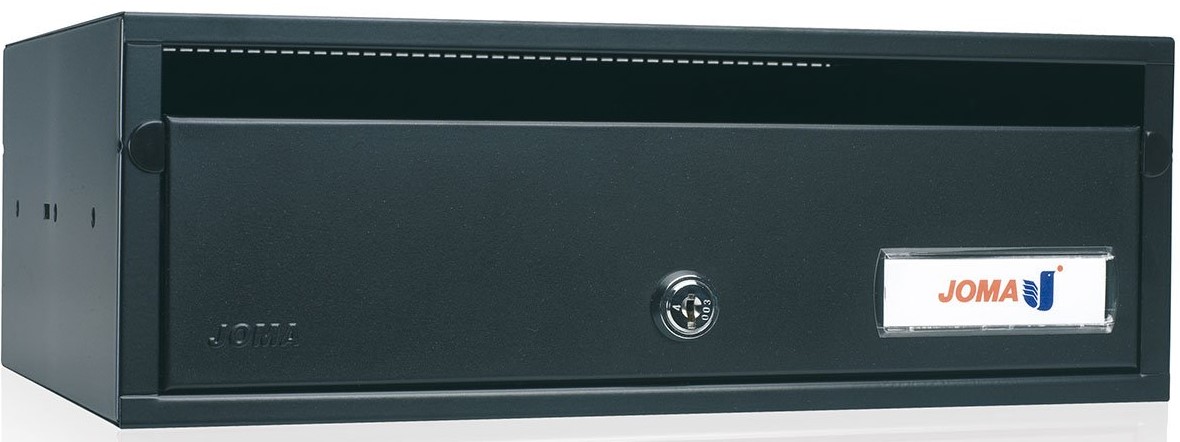 buzón-joma-lobby-h3425-82000-cuerpo-acero-electrocincado-negro-puerta-acero-electrocincado-negro