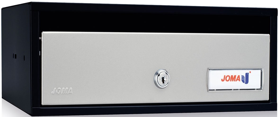 buzón-joma-lobby-h3425-82007-cuerpo-acero-electrocincado-negro-puerta-acero-electrocincado-pintura-inox
