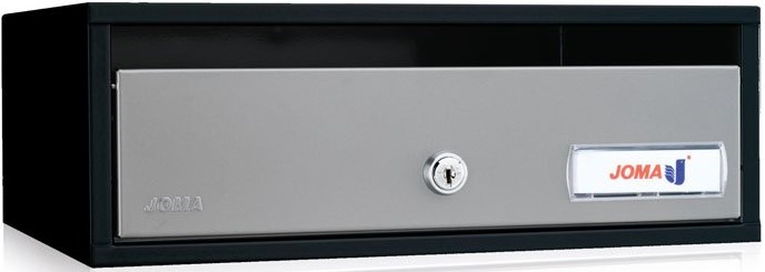 buzón-joma-lobby-h3425-82296-cuerpo-acero-electrocincado-negro-puerta-acero-electrocincado-plata