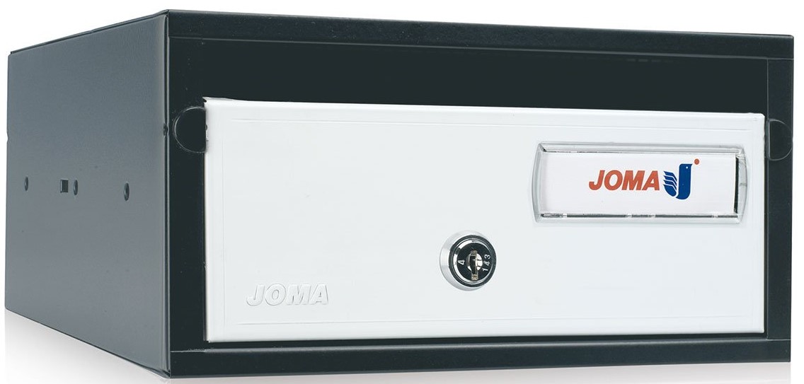 buzón-joma-lobby-h2435-82016-cuerpo-acero-electrocincado-negro-puerta-acero-electrocincado-inox-brillo-aisi-430