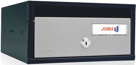 buzón-joma-lobby-h2435-82048-cuerpo-acero-electrocincado-negro-puerta-acero-electrocincado-plata