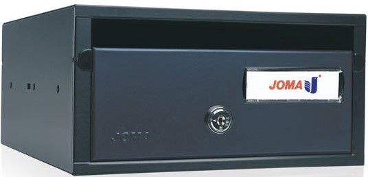 buzón-joma-lobby-h2435-82049-cuerpo-acero-electrocincado-negro-puerta-acero-electrocincado-antracita