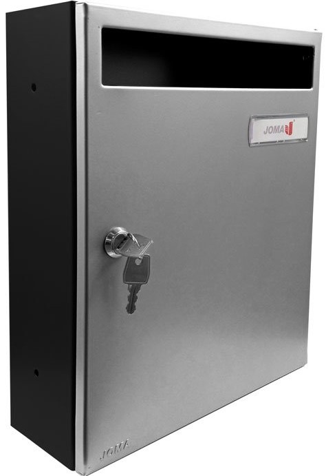 buzon-joma-wall-v270-81131-cuerpo-acero-electrocincado-negro-puerta-acero-electrocincado-inox-brillo-aisi-430