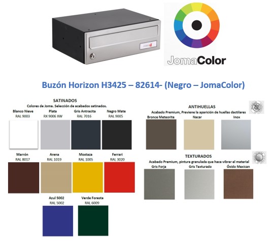 buzón-joma-horizon-h2435-82609-cuerpo-acero-electrocincado-negro-puerta-acero-electrocincado-jomacolor